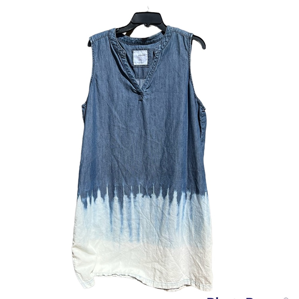 Sonoma sleeveless midi dress plus size